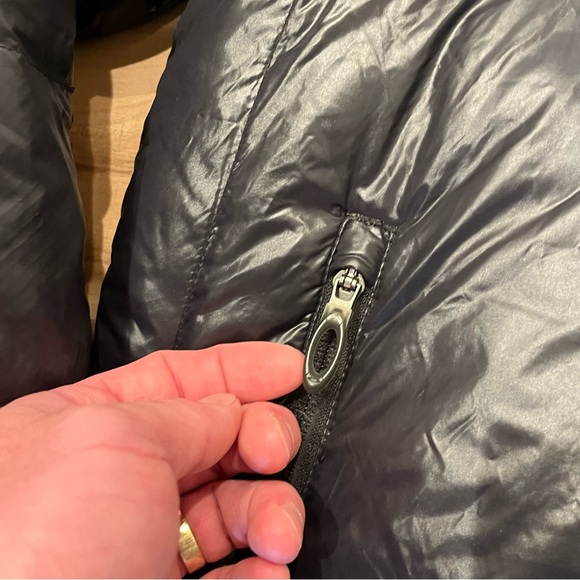 Oakley Mens Large Black Zip Up Down Puffer Jacket 2008 - Picture 5 of 9